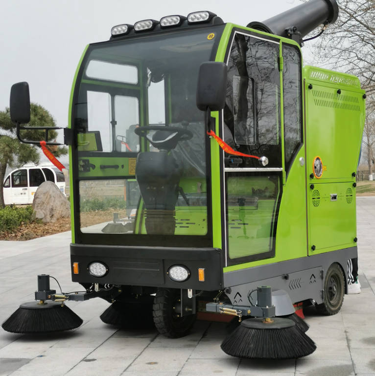 澳门道路清洁广泛应用电动环卫清扫车